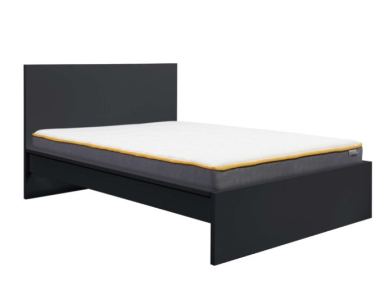 Birlea Oslo Black 5ft Kingsize Bed Frame