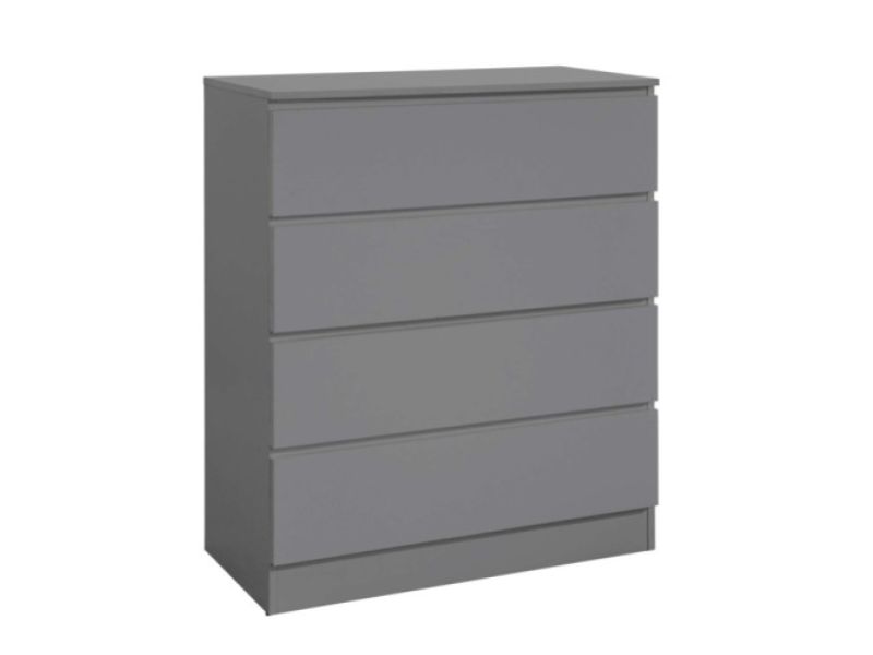 Birlea Oslo Grey 4 Drawer Chest