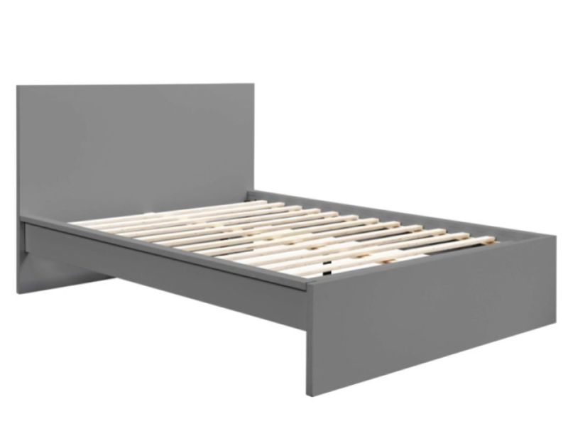 Birlea Oslo Grey 4ft6 Double Bed Frame