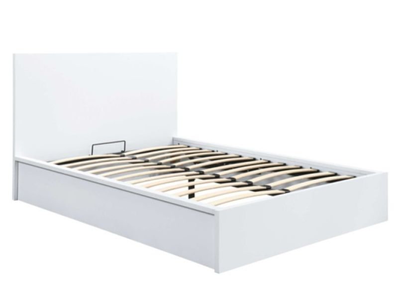 Birlea Oslo White 4ft6 Double Ottoman Bed Frame