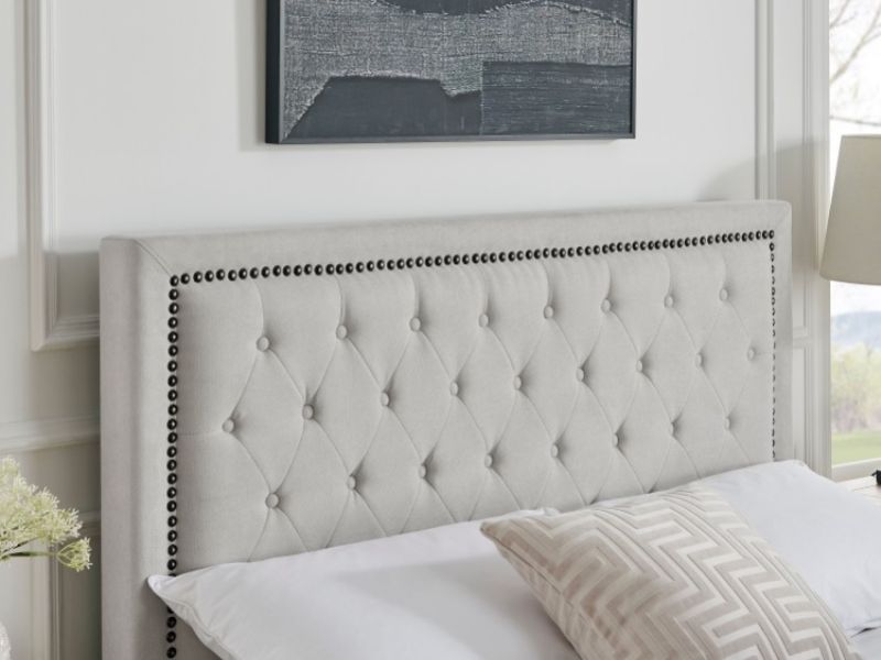 Limelight Rhea 5ft Kingsize Natural Fabric Bed Frame