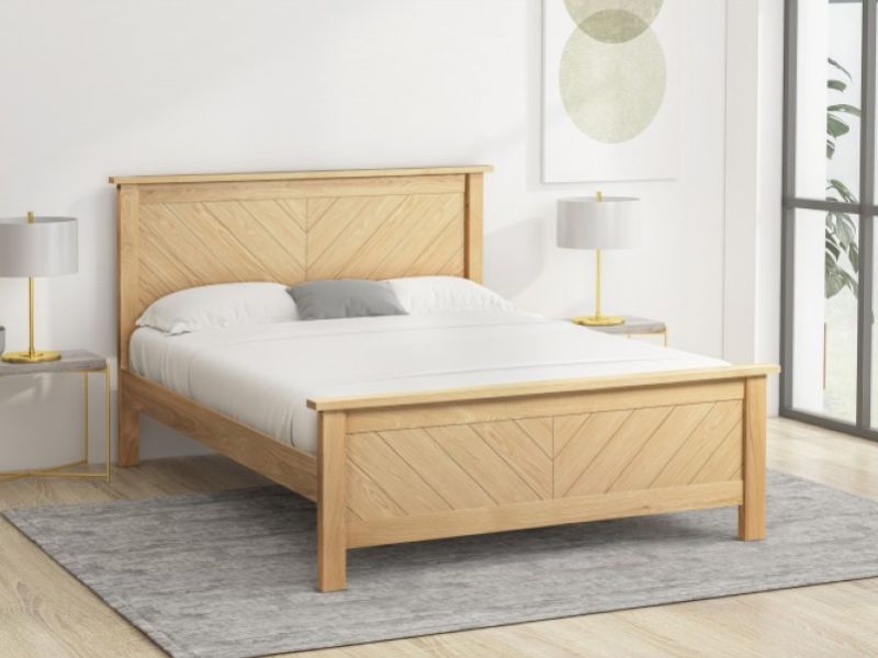 Limelight Kenji 4ft6 Double Oak Bed Frame