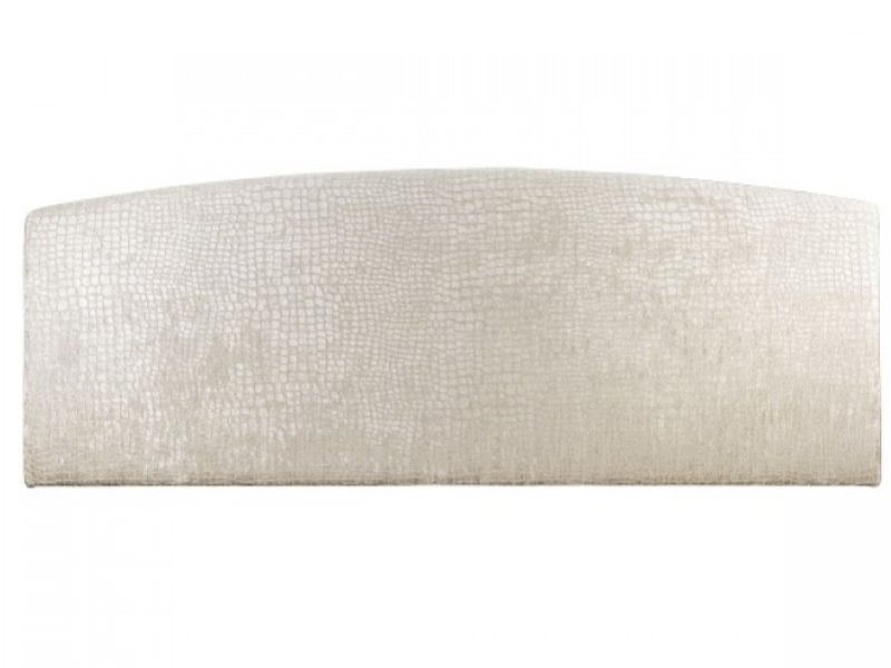 Serene Anastasia 4ft Small Double Mink Upholstered Headboard