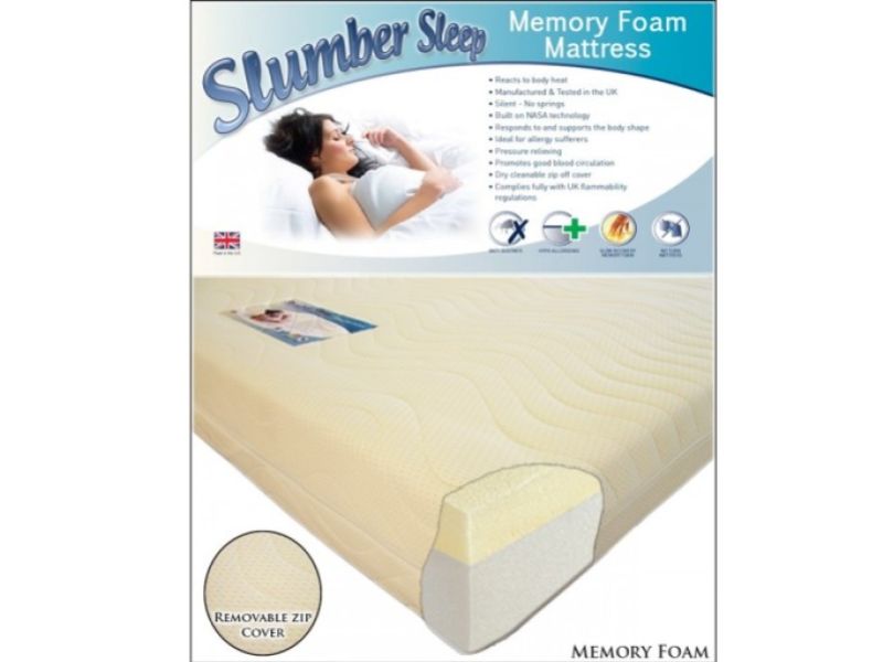 Time Living Slumber Sleep Extreme 50 6ft Super Kingsize Memory Foam Mattress BUNDLE DEAL