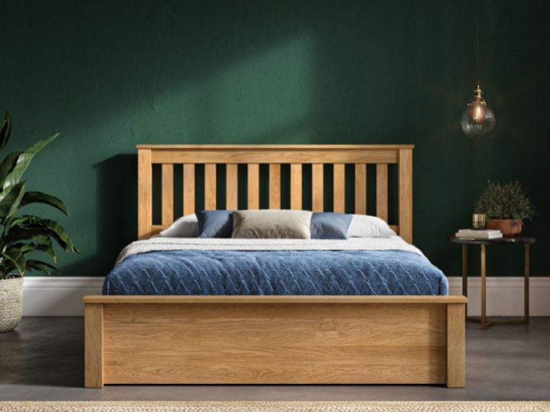Emporia Monaco 6ft Super Kingsize Solid Oak Ottoman Bed Frame
