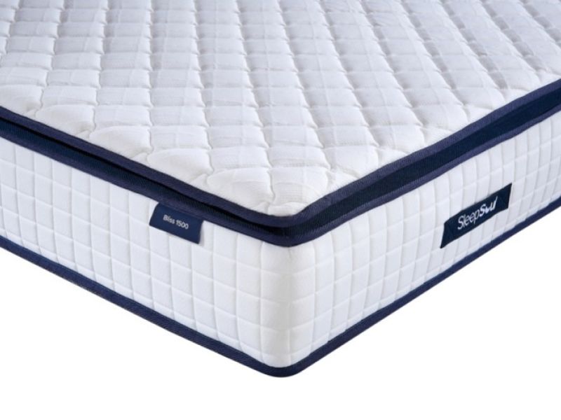 Birlea Sleepsoul Bliss 1500 Pocket And Memory Foam Pillow Top 4ft Small Double Mattress