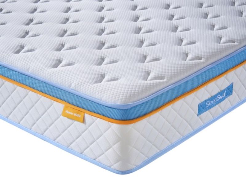 Birlea Sleepsoul Heaven 2000 Pocket And Coolgel Pillow Top 5ft Kingsize Mattress