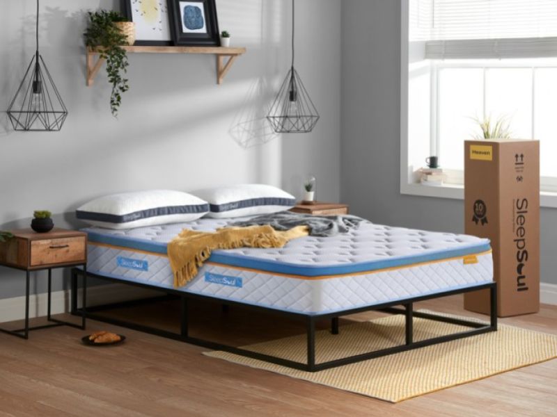 Birlea Sleepsoul Heaven 2000 Pocket And Coolgel Pillow Top 5ft Kingsize Mattress