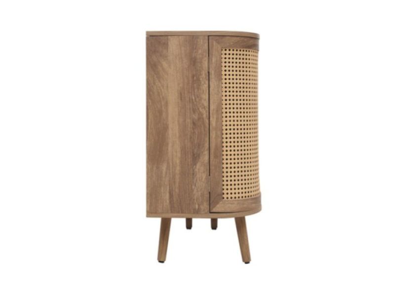 Birlea Noah Rattan 2 Door 3 Drawer Sideboard