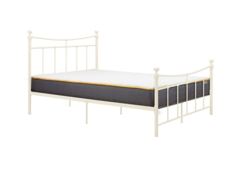 Birlea Emily 3ft Single Cream Metal Bed Frame
