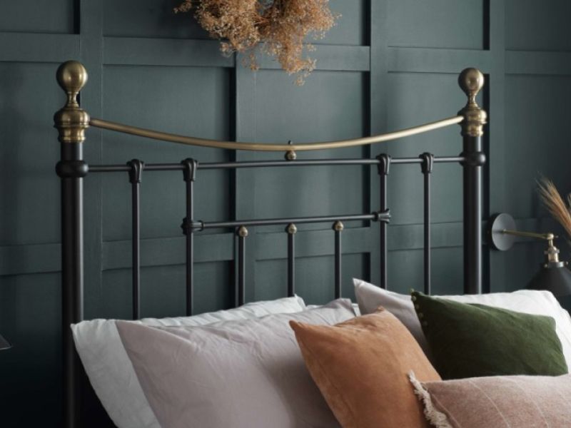 Birlea Bronte 4ft6 Double Black Metal Bed Frame