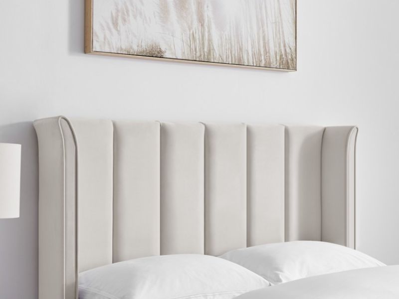 Limelight Polaris 5ft Kingsize Natural Fabric Ottoman Bed Frame