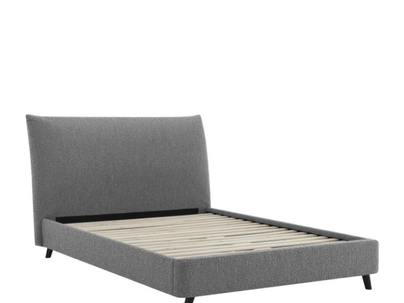 Limelight Luna 4ft6 Double Dove Grey Boucle Fabric Bed Frame