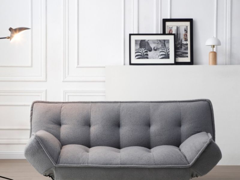 Limelight Remi Sofa Bed In Grey Fabric