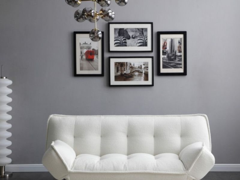 Limelight Remi Sofa Bed In Cream Fabric
