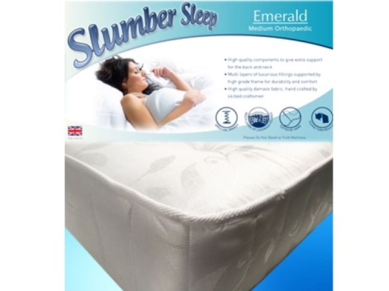 Time Living Slumber Sleep Emerald 5ft Kingsize Open Coil Spring Mattress BUNDLE DEAL (3 - 5 Working Day Delivery)