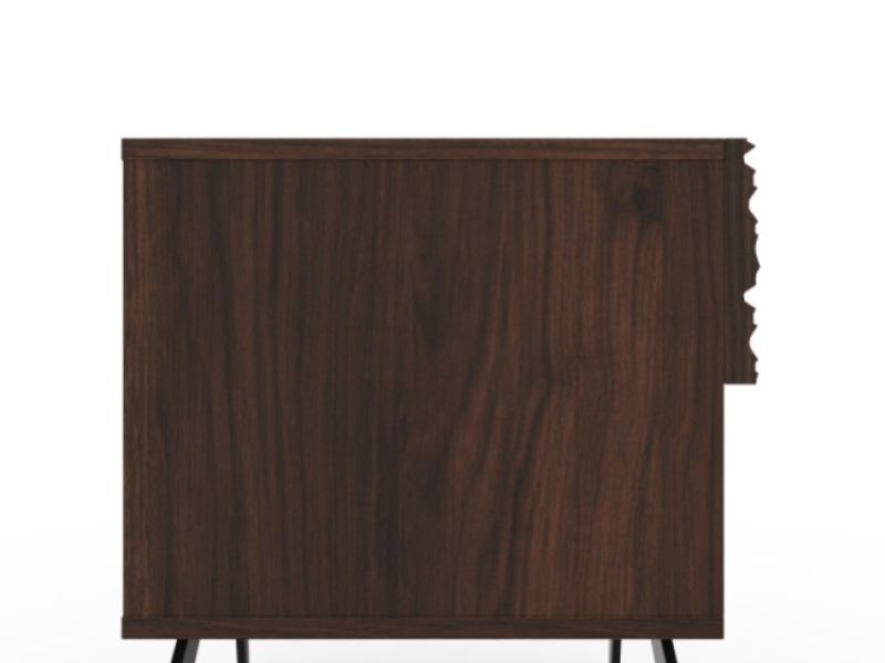 GFW Bantham Lamp Table Dark Walnut