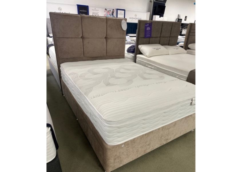 STORE CLEARANCE Westbury 2400 Pocket 4ft6 Double 2 Plus 2 Drawer Bed With Headboard