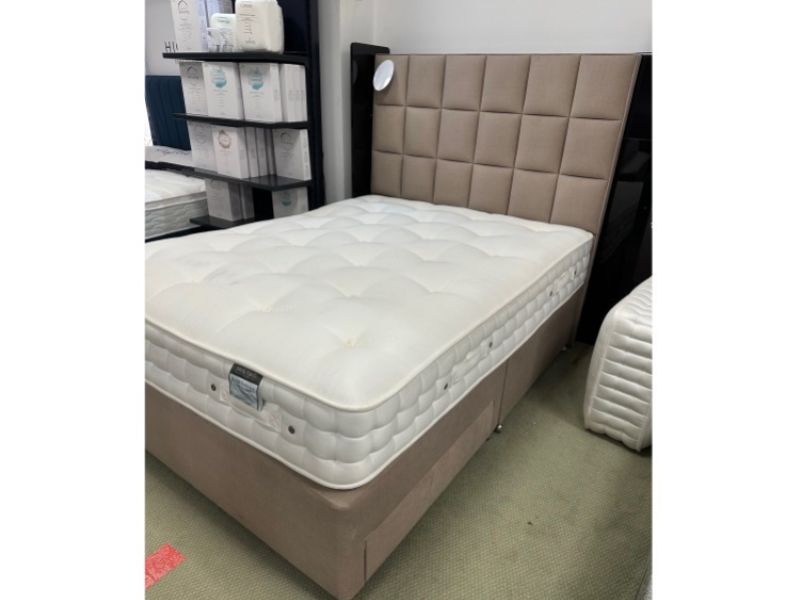 STORE CLEARANCE Sanctum Royal Embrace 2000 Pocket 5ft Kingsize 2 Drawer Bed With Headboard