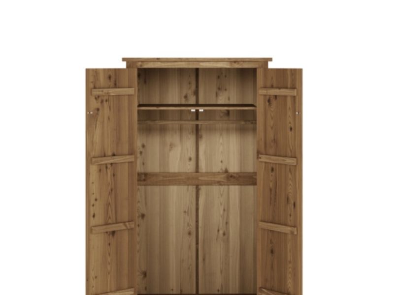 LPD Havana Pine 2 Door Wardrobe
