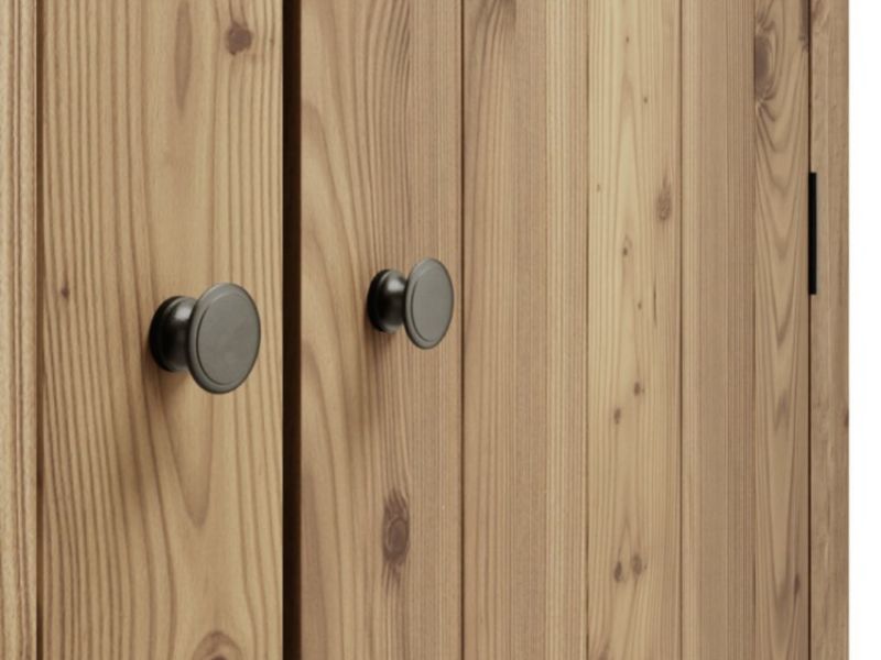 LPD Havana Pine 2 Door Wardrobe