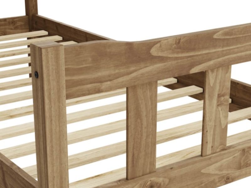 LPD Havana 3ft Single Pine Wooden Bed Frame
