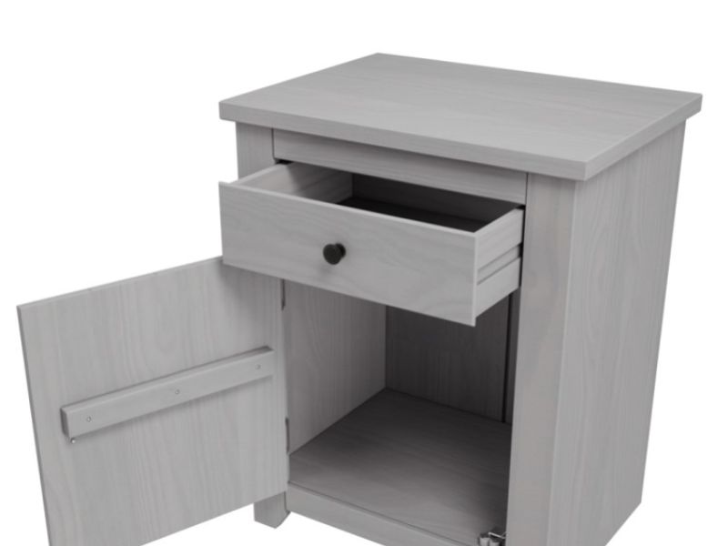 LPD Havana Pine Bedside In Grey