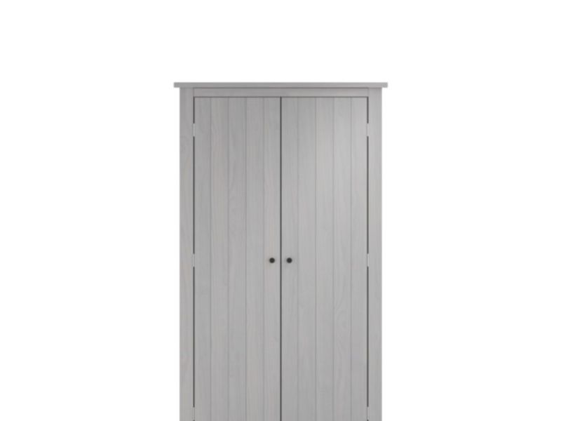 LPD Havana Pine 2 Door Wardrobe In Grey