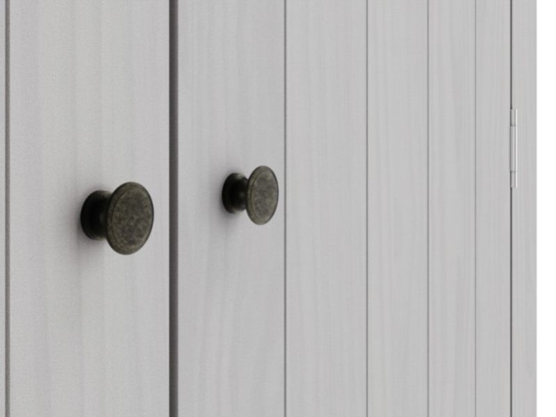 LPD Havana Pine 2 Door Wardrobe In Grey