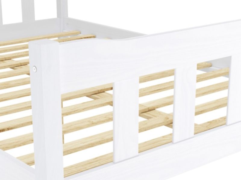 LPD Havana 4ft6 Double White Wooden Bed Frame