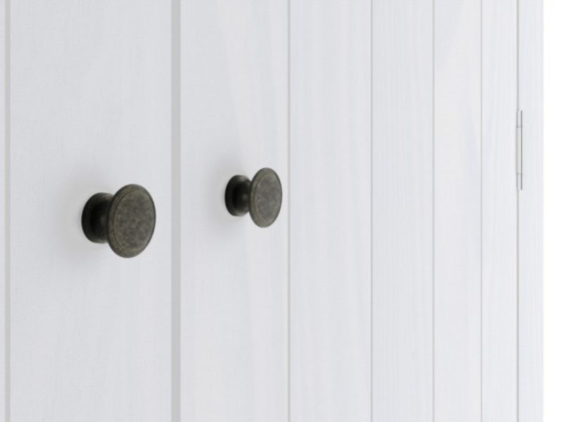 LPD Havana Pine 2 Door Wardrobe In White