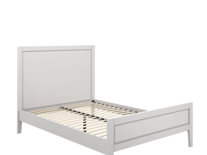 LPD Bay 4ft6 Double Grey Wooden Bed Frame