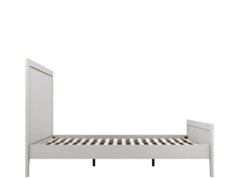 LPD Bay 4ft6 Double Grey Wooden Bed Frame