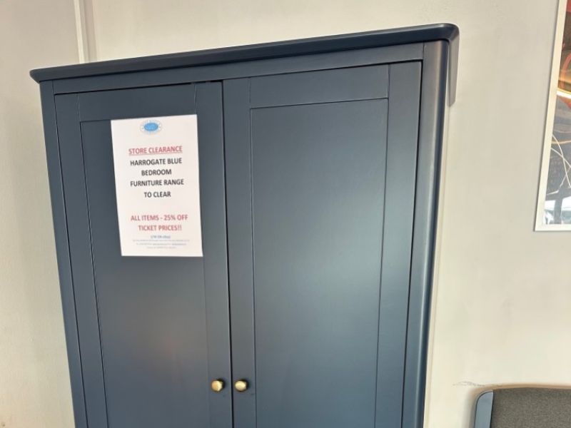 STORE CLEARANCE 25% OFF Harrogate Range Bedroom Furniture