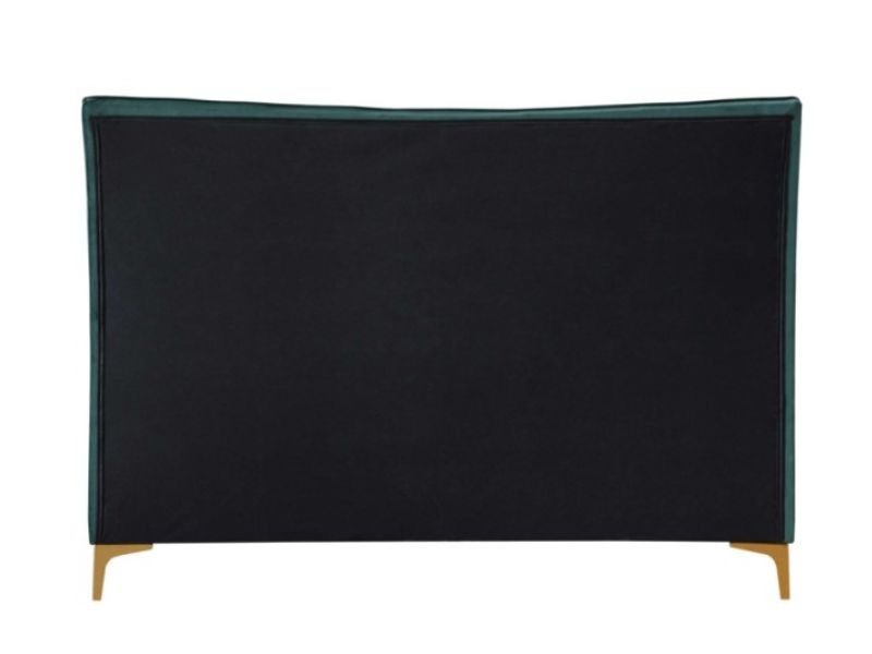 Birlea Clover 4ft Small Double Green Velvet Fabric Bed Frame