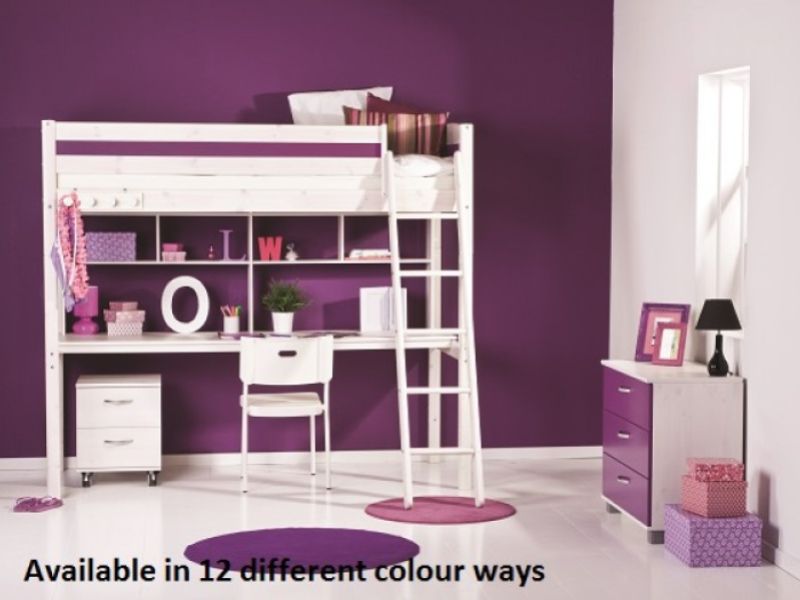 Thuka Trendy 30 High Sleeper Bed (Choice Of Colours)