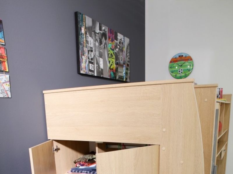 Mico mid sleeper bed on sale with storage