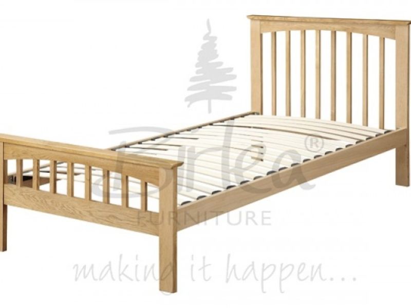 Birlea Saunton 3ft Single Solid Oak Bed Frame