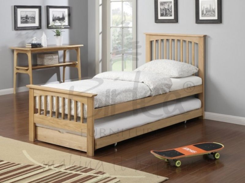 Birlea Saunton 3ft Single Solid Oak Guest Bed Frame