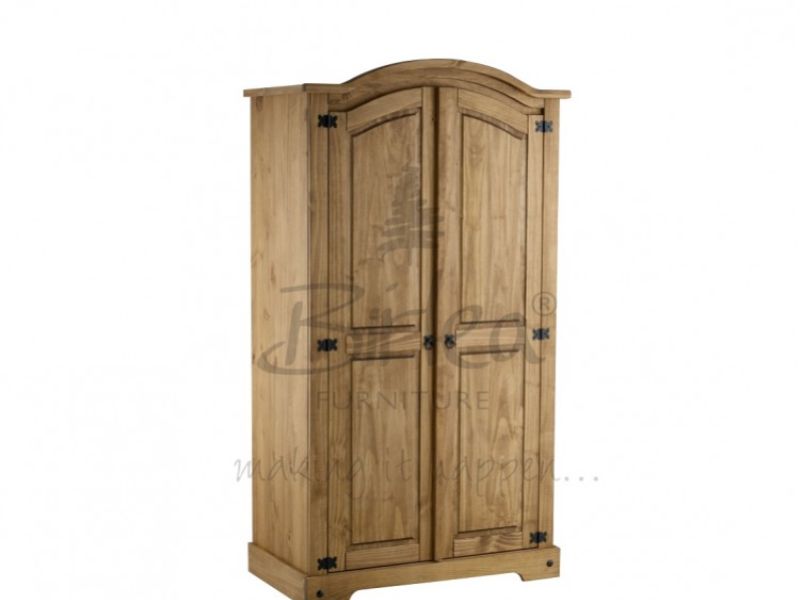 Birlea Corona Pine 2 Door Wardrobe