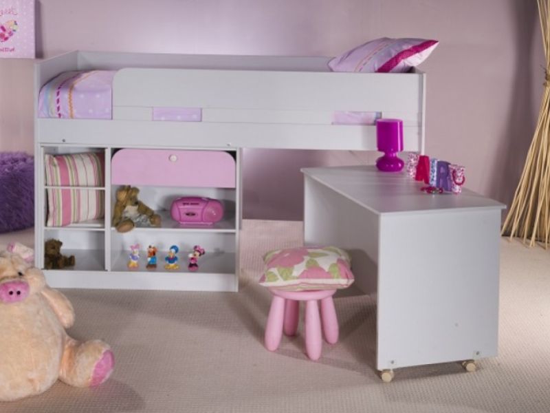 Limelight Pluto Pink Cabin Bed