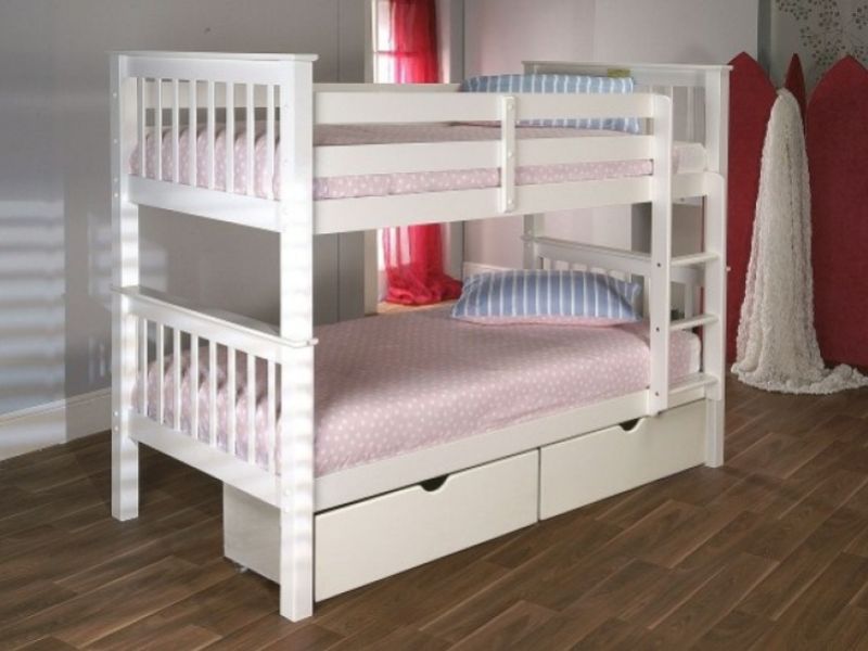 Limelight Pavo White Wooden Bunk Bed