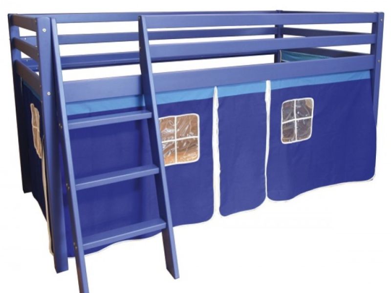 GFW Montreal Blue Pine Mid Sleeper Bed