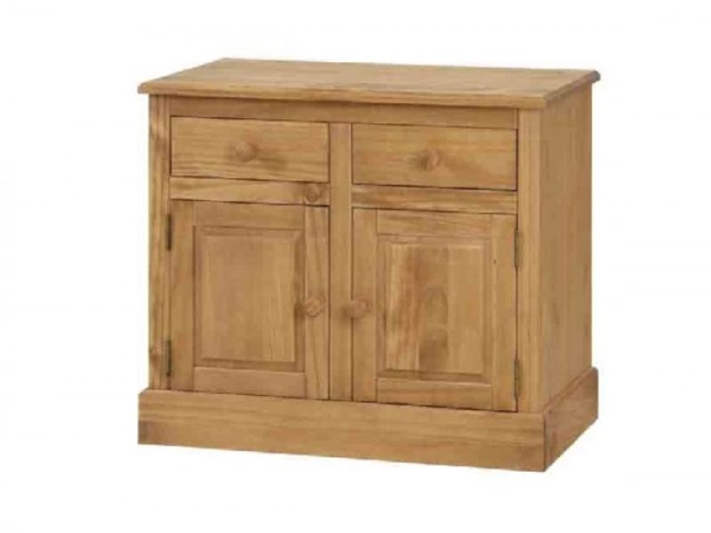 Core Cotswold Pine 2 Door 2 Drawer Sideboard
