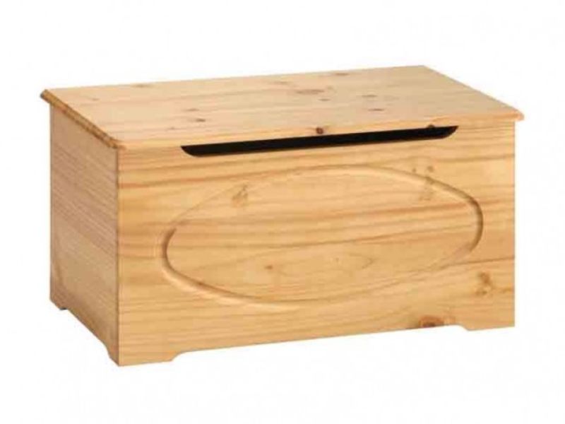 Core Balmoral Pine Ottoman Blanket Box