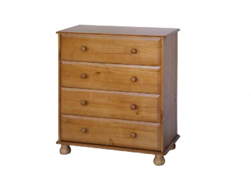 Core Dovedale Pine 4 Drawer Chest