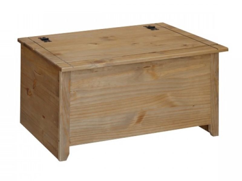Core Mexican Pine Ottoman Blanket Box