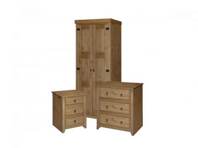 Core Mexican Pine Bedroom Set