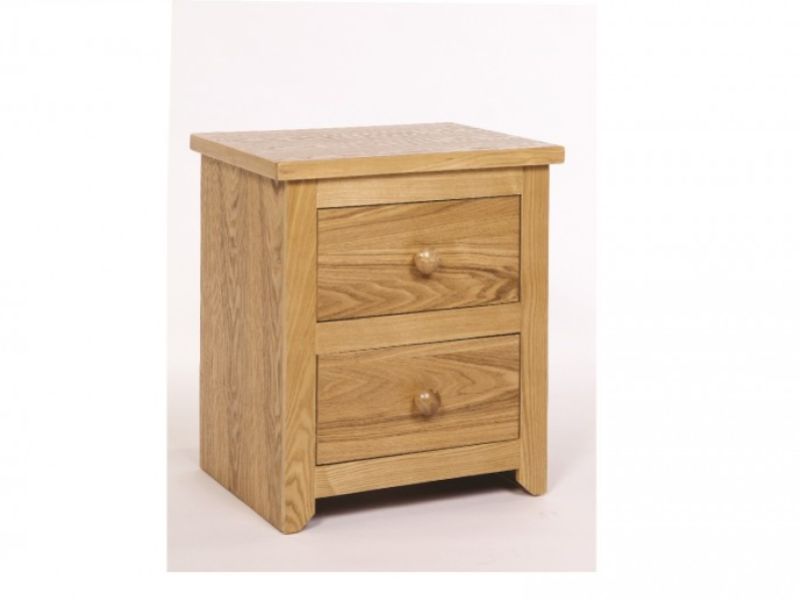 Core Hamilton 2 Drawer Bedside