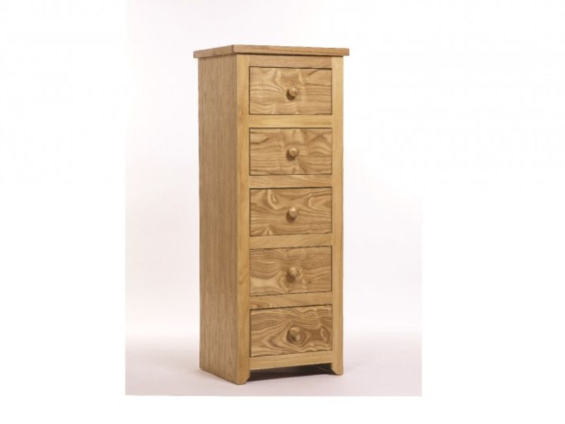 Core Hamilton 5 Drawer Narrow Chest